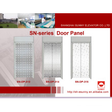 Elevator Door Panel with Maple Leaf Pattern (SN-DP-313)